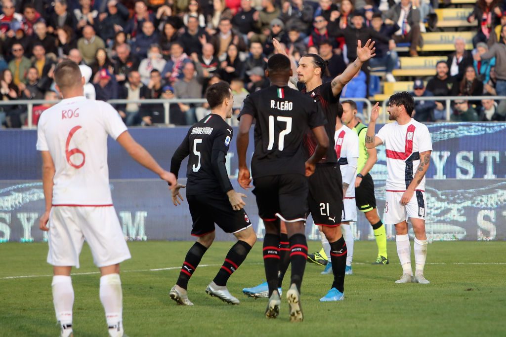 Cagliari Calcio v AC Milan - Serie A