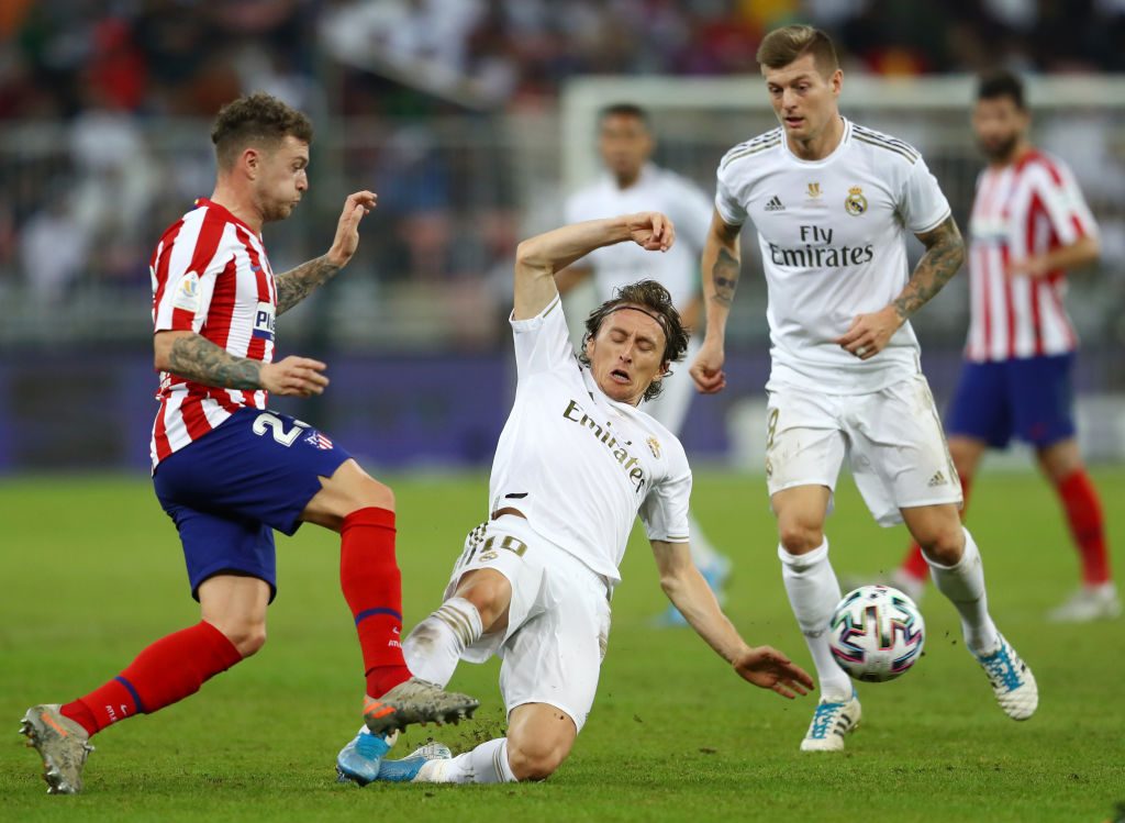Real Madrid v Club Atletico de Madrid - Supercopa de Espana Final