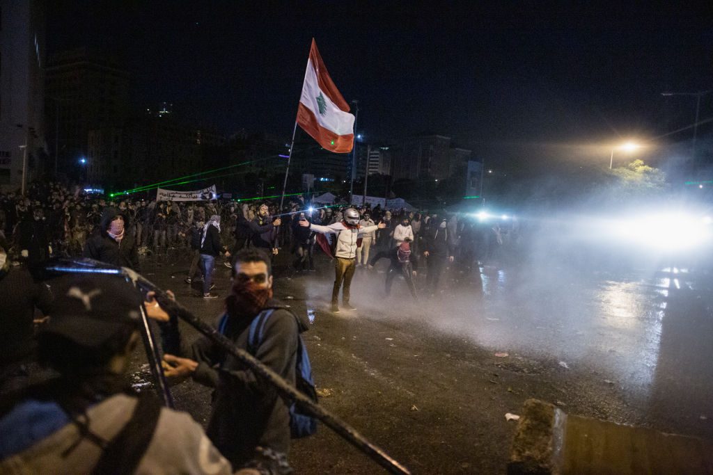 Demonstrators Respond To New Government Formation