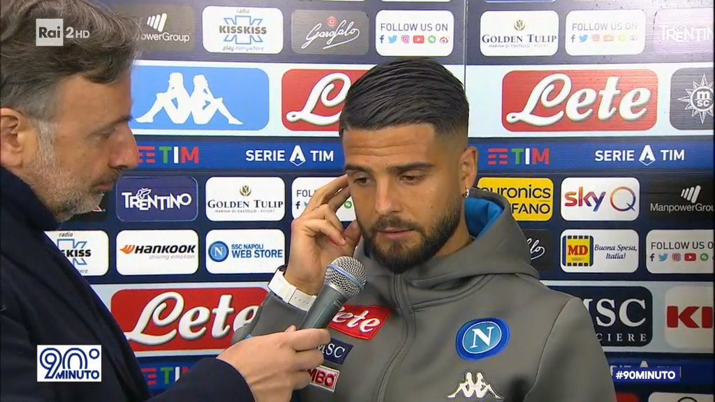Insigne in Rai