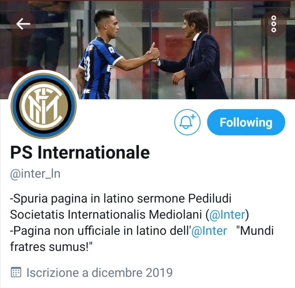 inter - twitter