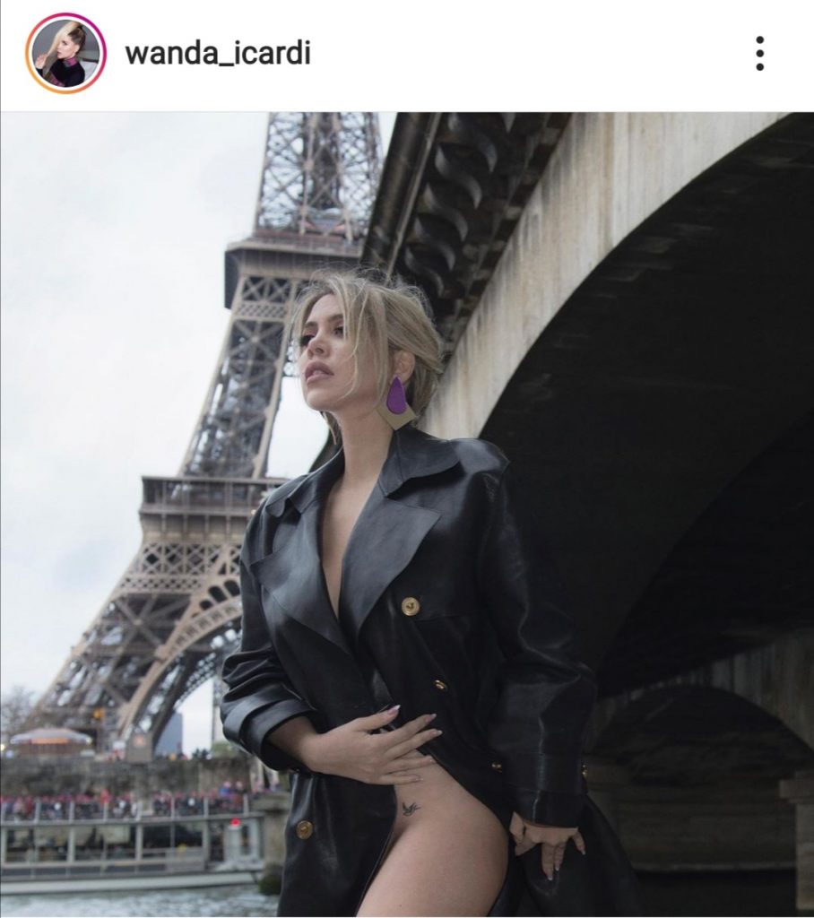 wanda nara - tatuaggio