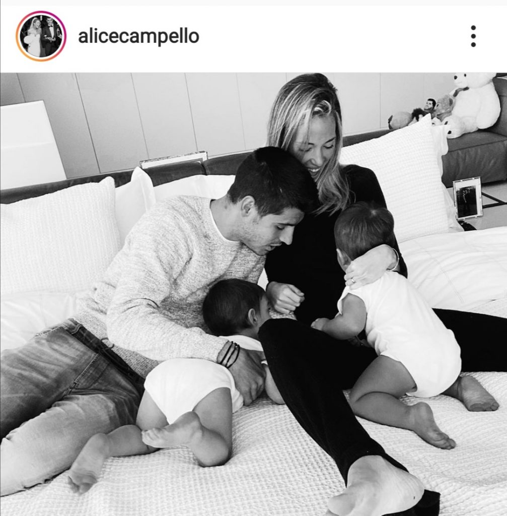 alvaro morata - alice campello