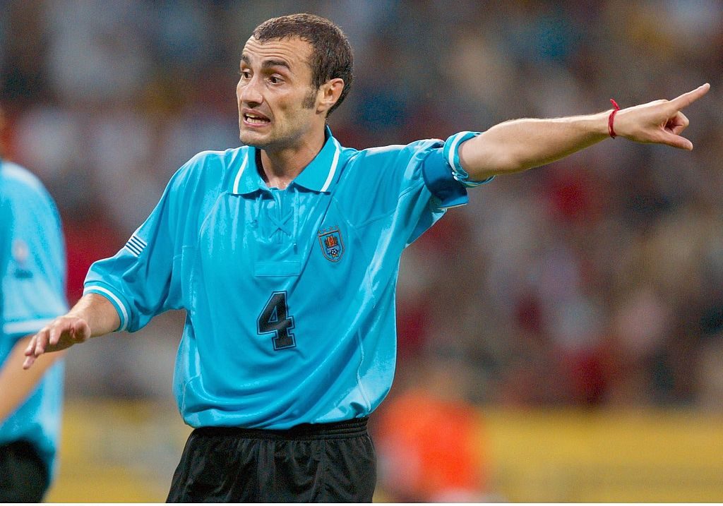 FUSSBALL: WM 2002 in JAPAN und KOREA, FRA - URU 0:0