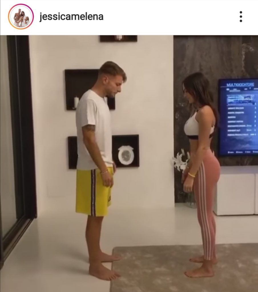 ciro immobile - jessica melena