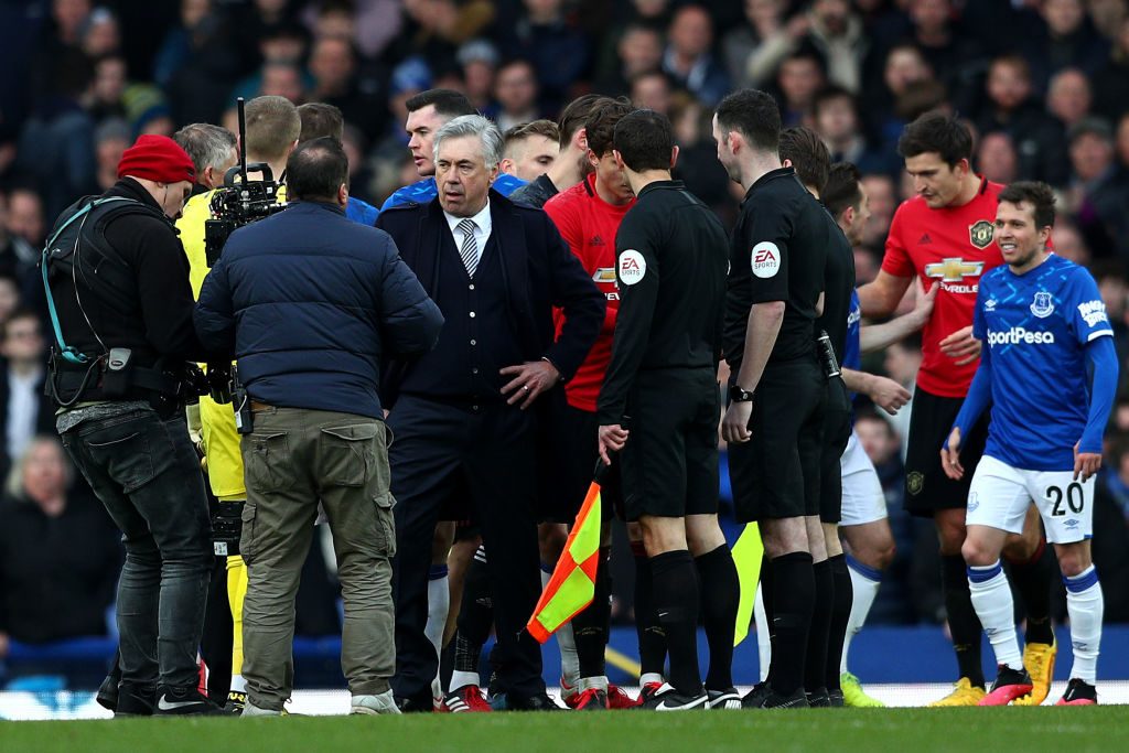Everton FC v Manchester United - Premier League