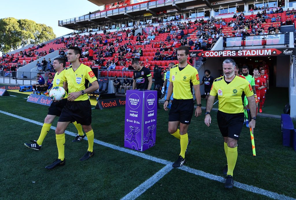 A-League Rd 23 - Adelaide v Newcastle