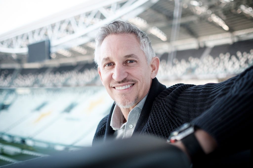Gary Lineker Portrait Session