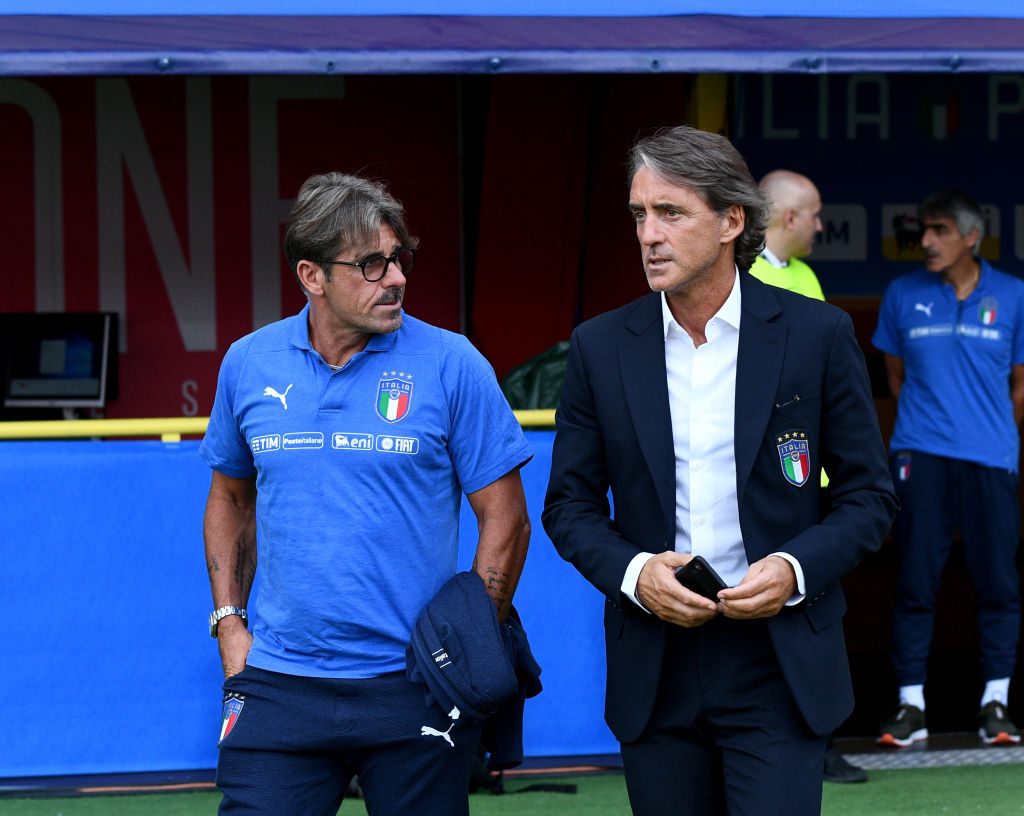Mancini in visita alla Sampdoria