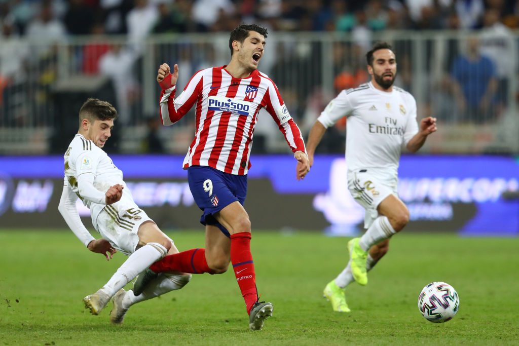 Real Madrid v Club Atletico de Madrid - Supercopa de Espana Final