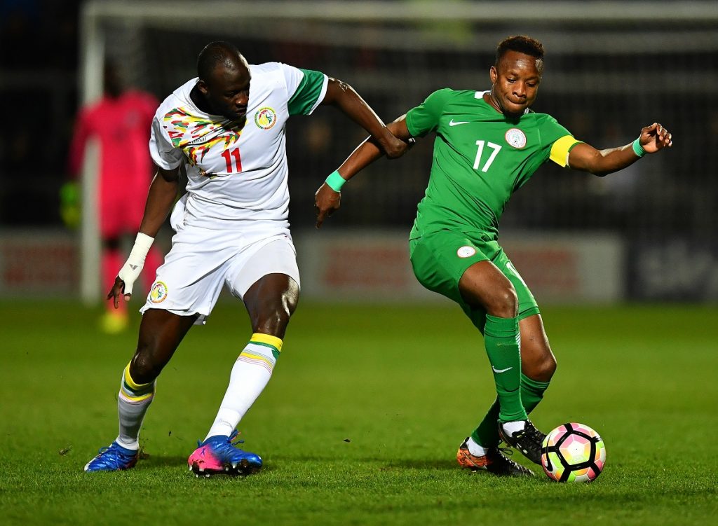 Onazi con la maglia della Nigeria