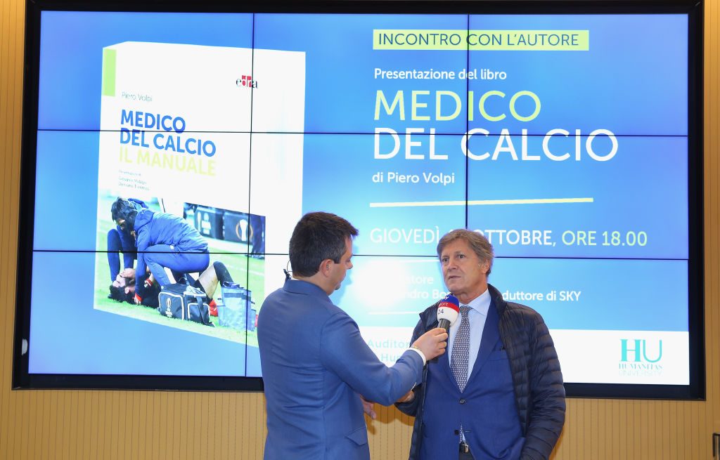 FC Internazionale Doctor Piero Volpi Presents His New Book