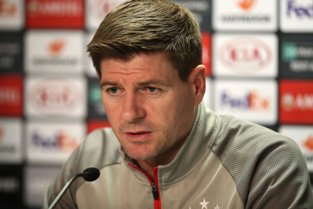 Rangers FC Training Session and Press Conference