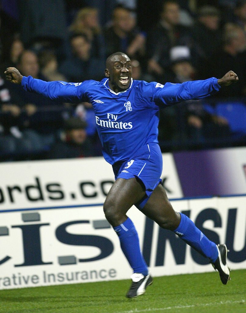 Jimmy Floyd Hasselbaink of Chelsea