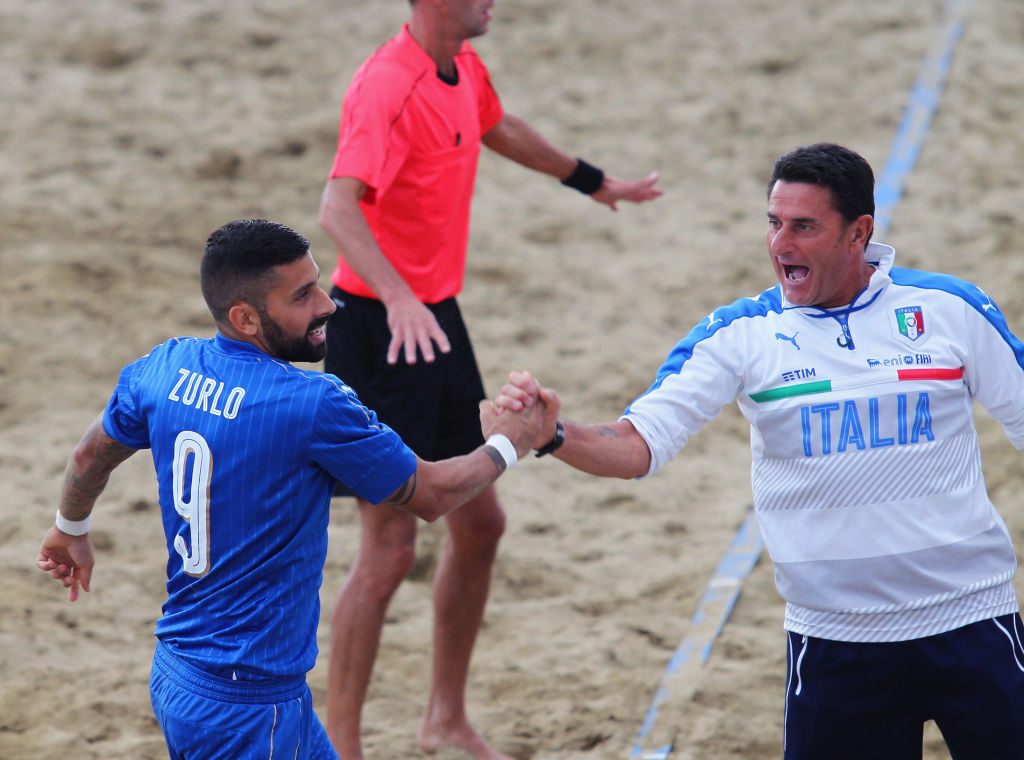 Italy v Ukraine - Euro Beach Soccer League Superfinal
