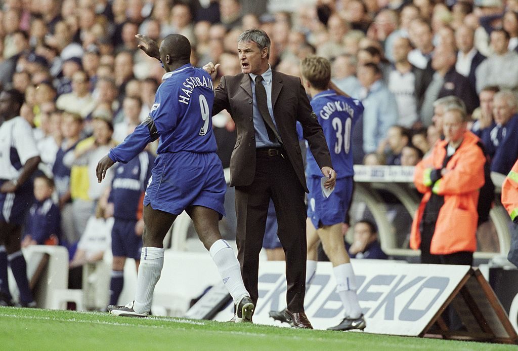 Jimmy Floyd Hasselbaink, Claudio Ranieri