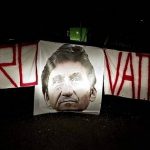 Striscione anti-Cairo