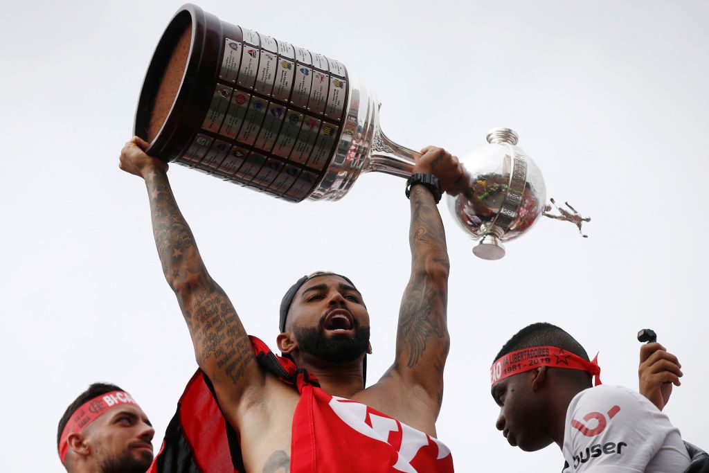 Flamengo Celebrates Winning the Copa CONMEBOL Libertadores 2019 Around Rio de Janeiro