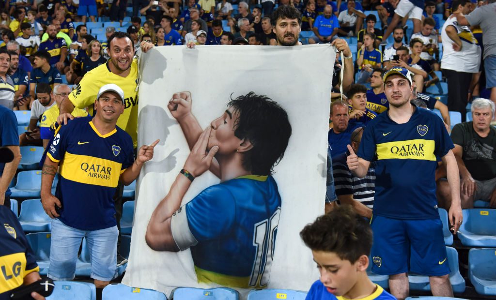 Boca Juniors v Gimnasia y Esgrima La Plata - Superliga 2019/20