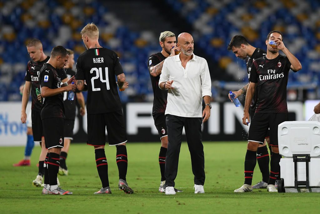 SSC Napoli v AC Milan - Serie A