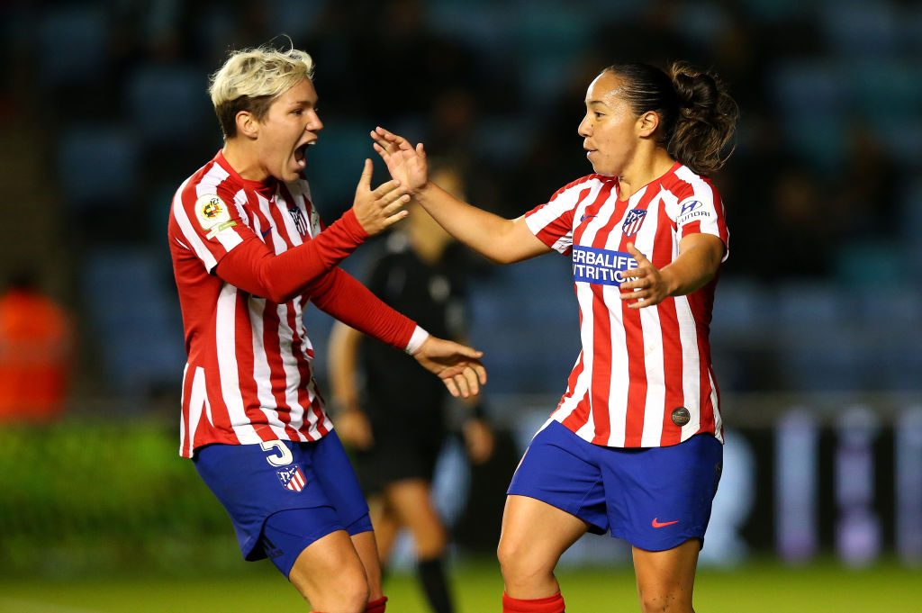 Manchester City Women v Atletico Madrid Femenino - UEFA Women's Champions League Round of 16: First Leg