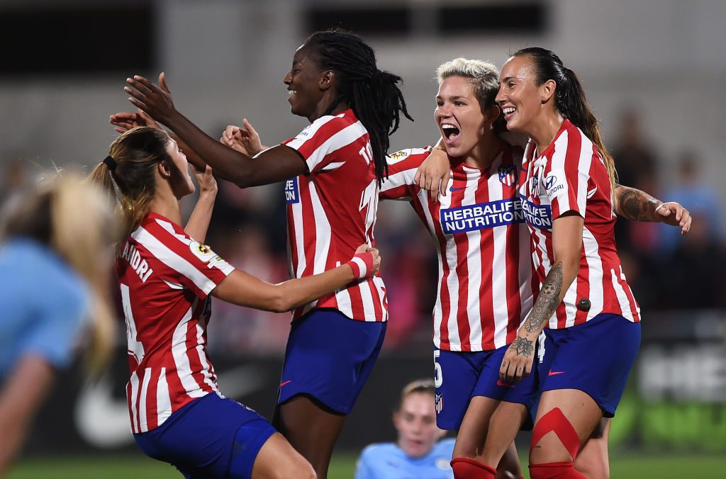 Atletico Madrid Femenino v Manchester City Women - UEFA Women's Champions League Round of 16: Second Leg
