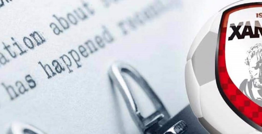 Grecia, spareggio tra Xanthi e Smyrnos rinviato