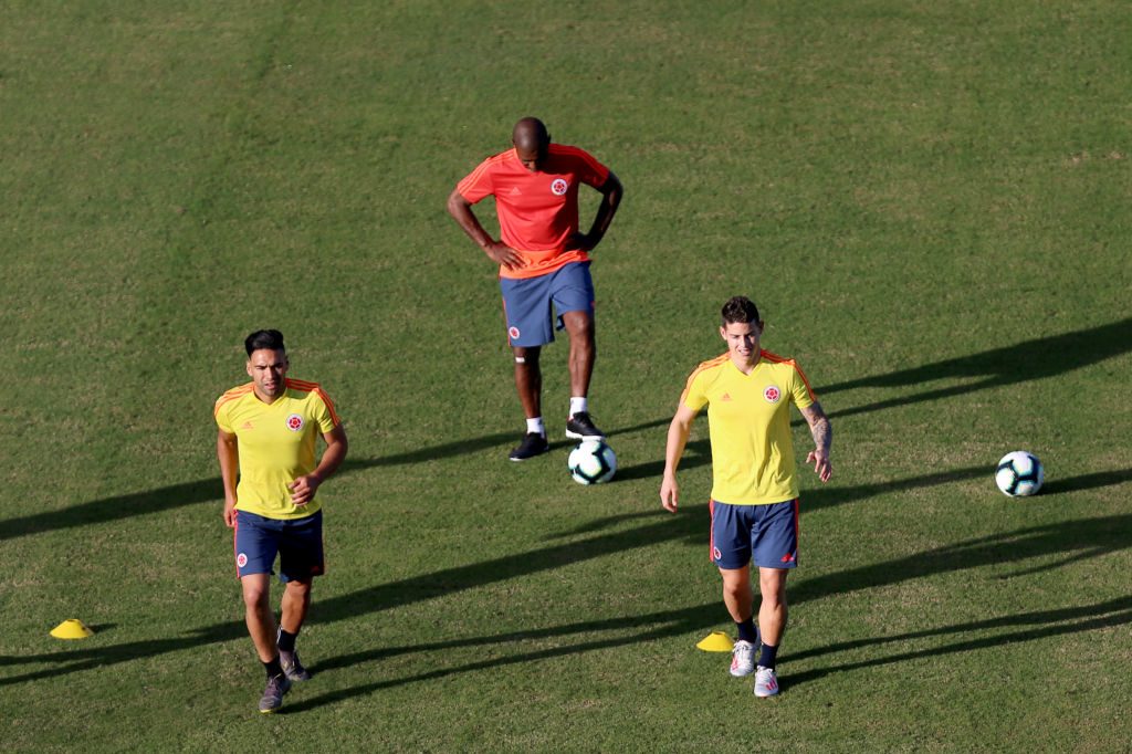 Copa Colombia Press Conference &amp; Training Session - Copa America Brazil 2019 Brazil 2019