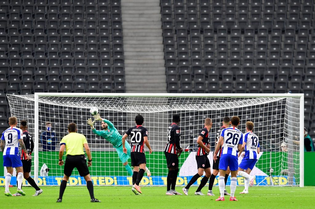 Tifosi assenti all'ultimo Hertha-Eintracht