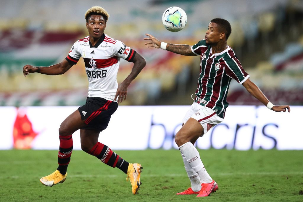 2020 Brasileirao Series A: Fluminense v Flamengo Play Behind Closed Doors Amidst the Coronavirus (COVID - 19) Pandemic