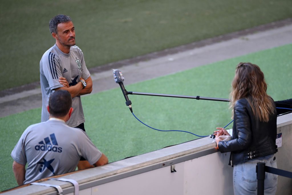 Spain Training Session