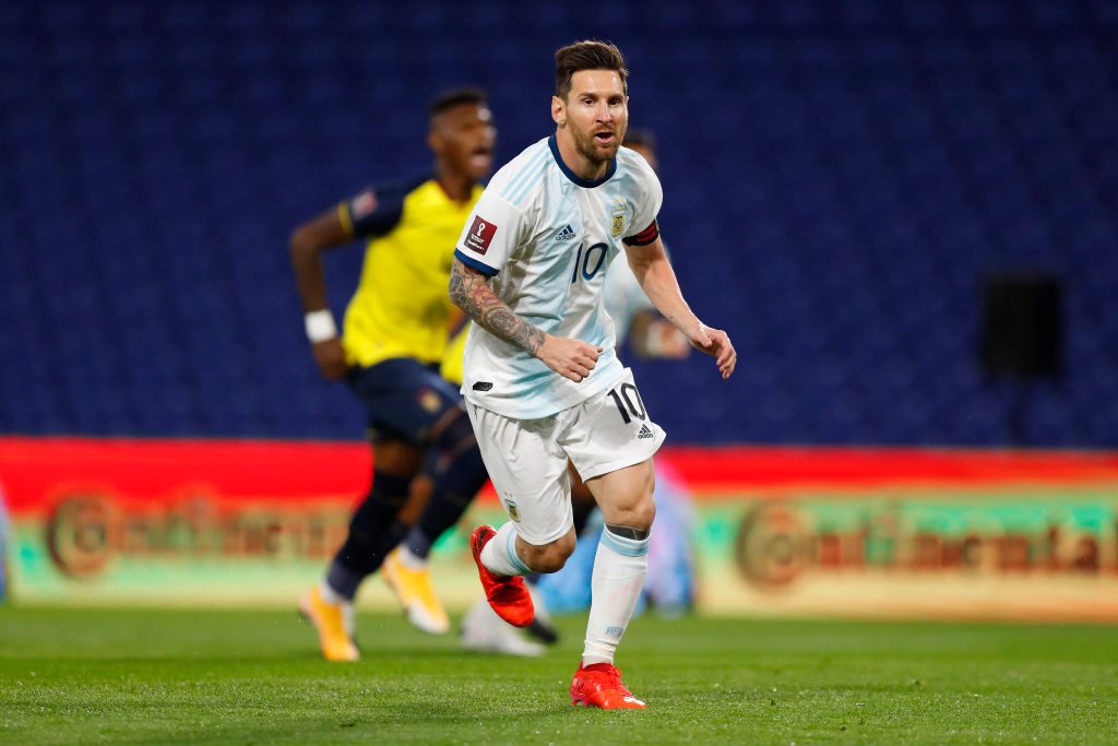 Argentina v Ecuador - South American Qualifiers for Qatar 2022