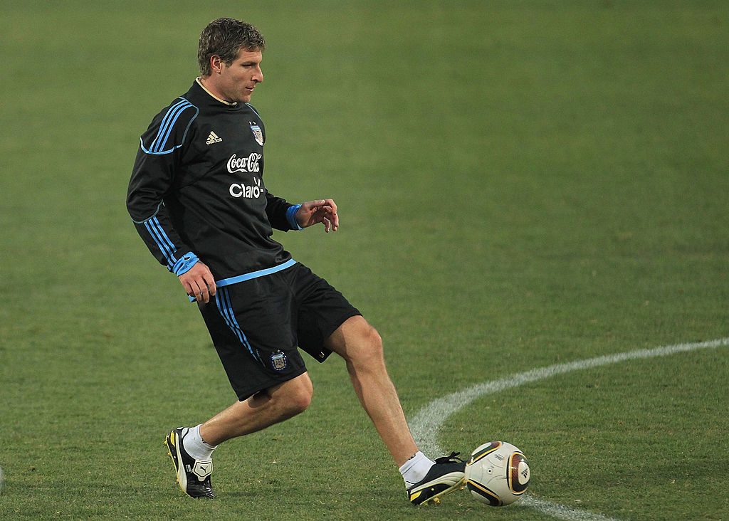 Argentina Training &amp; Press Conference - 2010 FIFA World Cup