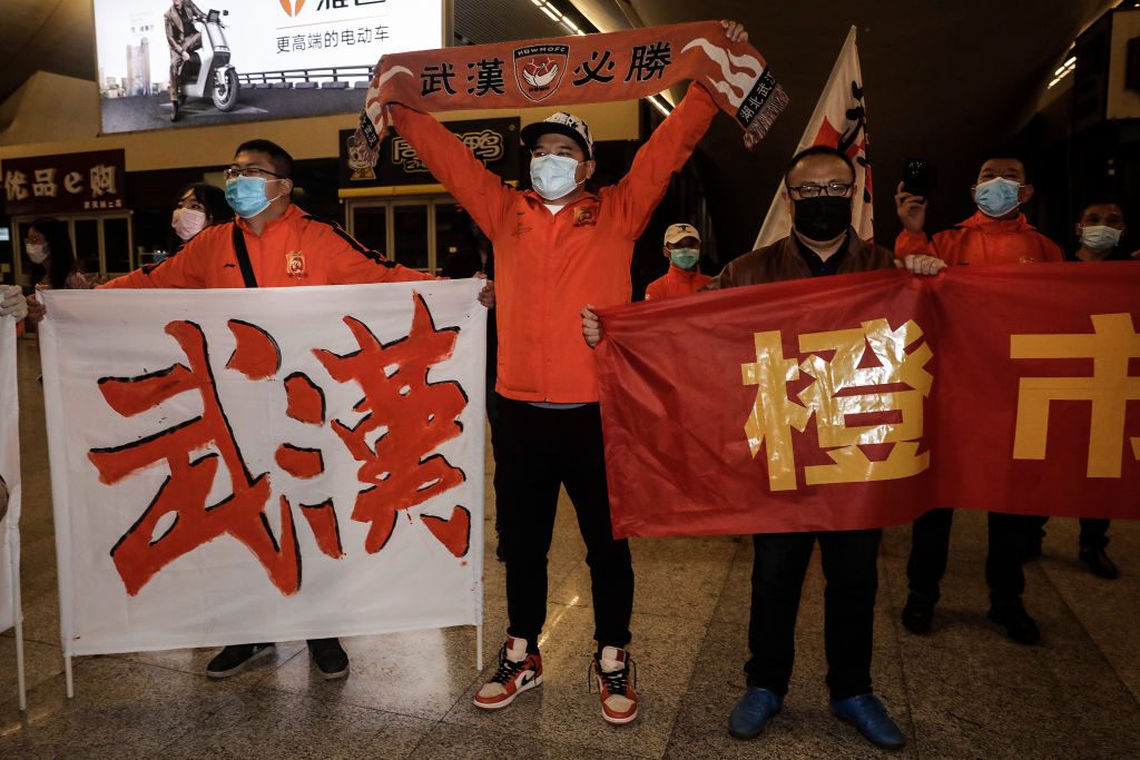 Wuhan Zall Football Club Return Home After 104 Days Wandering Tour