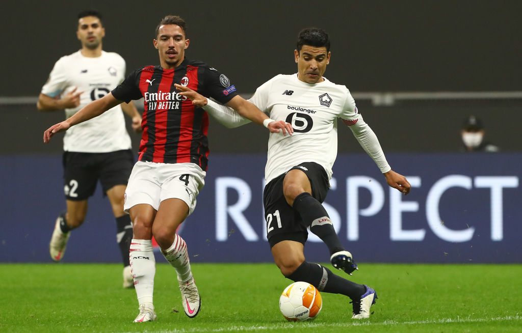 AC Milan v LOSC Lille: Group H - UEFA Europa League