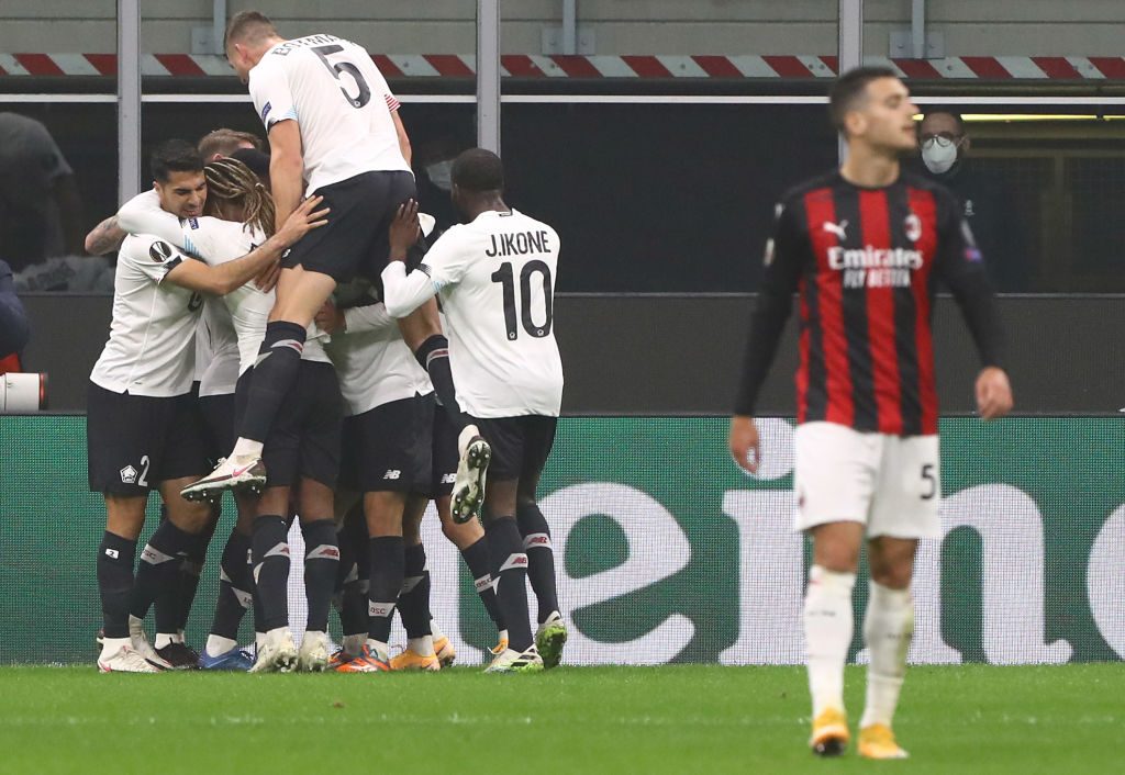 AC Milan v LOSC Lille: Group H - UEFA Europa League