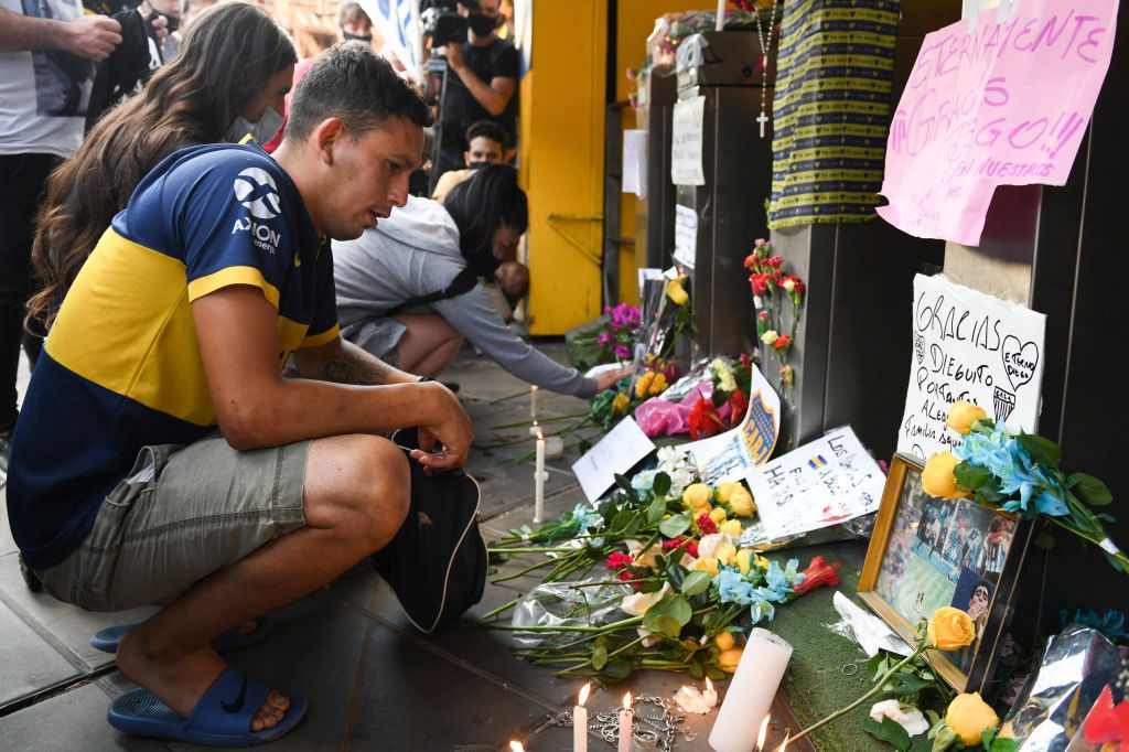 Argentinians Shocked By Sudden Death of Diego Maradona