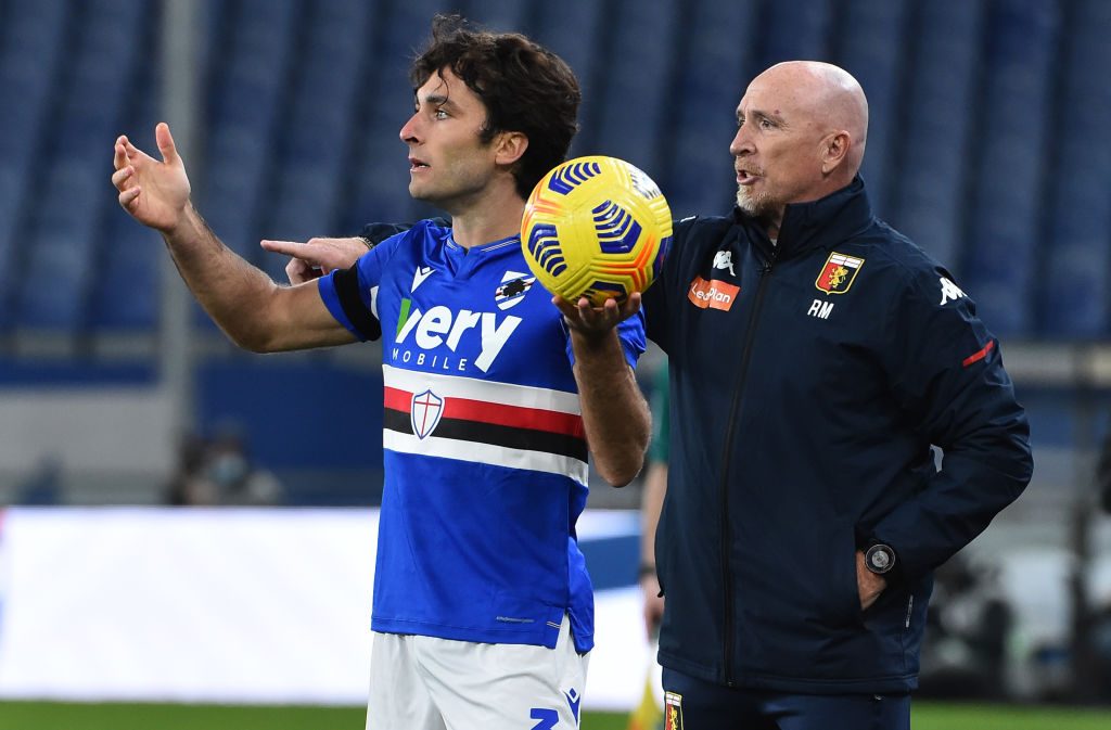 UC Sampdoria v Genoa CFC - Coppa Italia