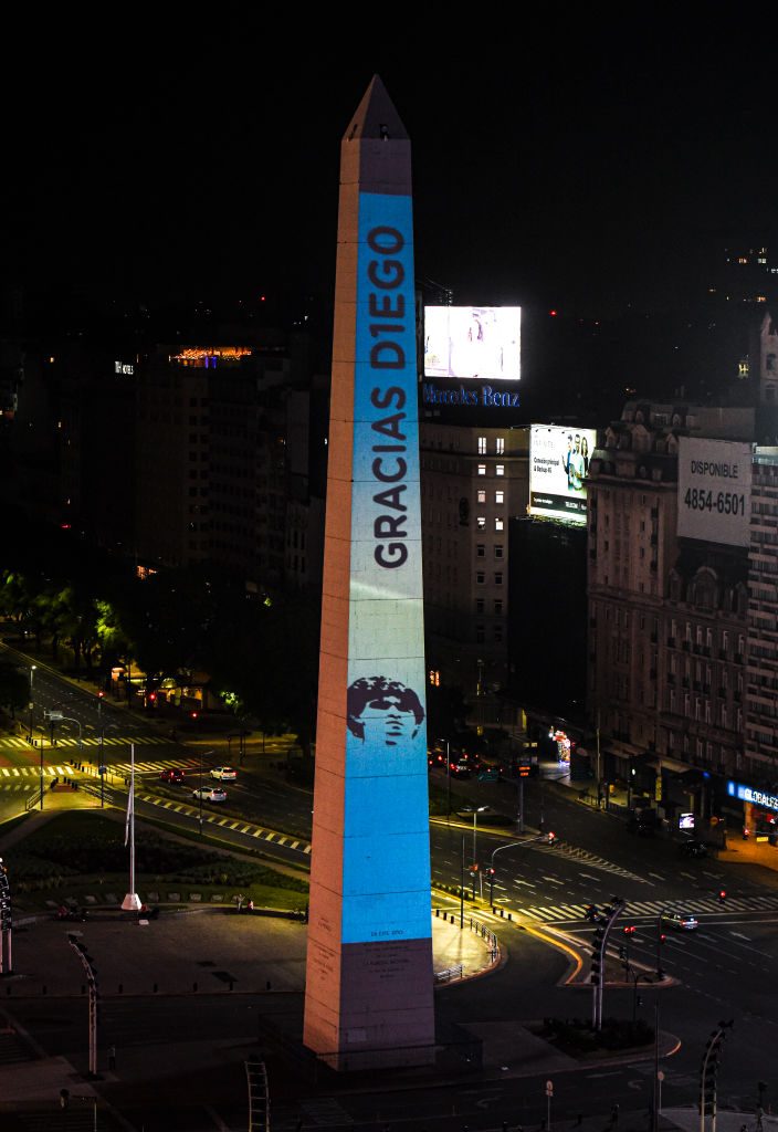 Argentinians Hold Massive Funeral For Diego Maradona