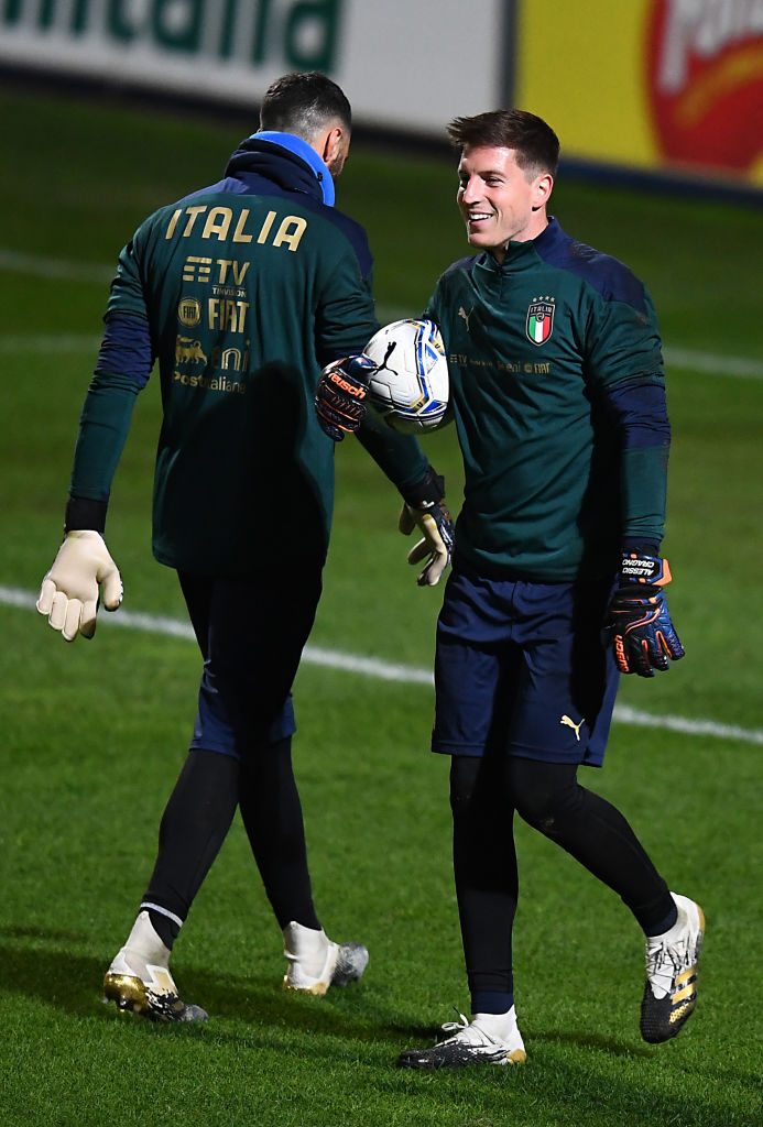 Italy Training Session &amp; Press Conference