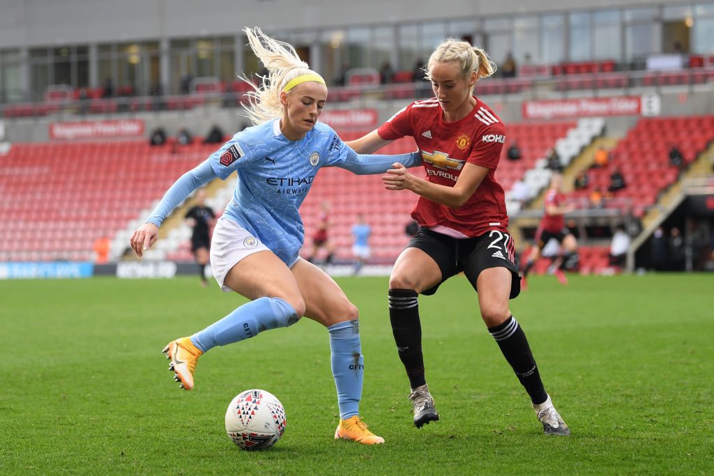 Manchester United Women v Manchester City Women - Barclays FA Women's Super League