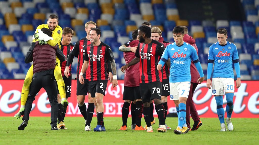 SSC Napoli v AC Milan - Serie A