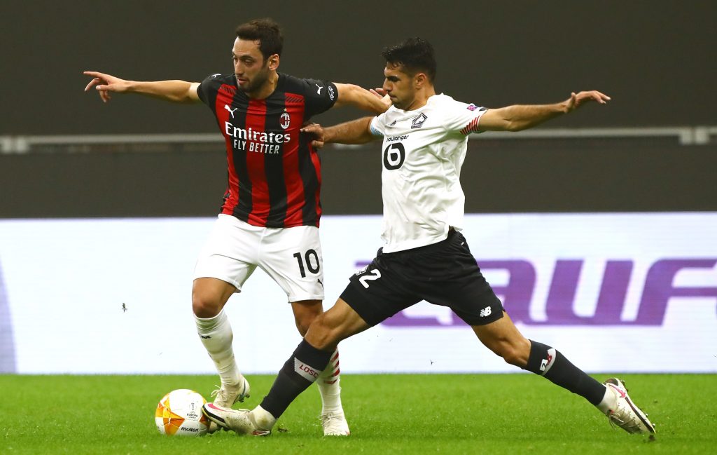 AC Milan v LOSC Lille: Group H - UEFA Europa League