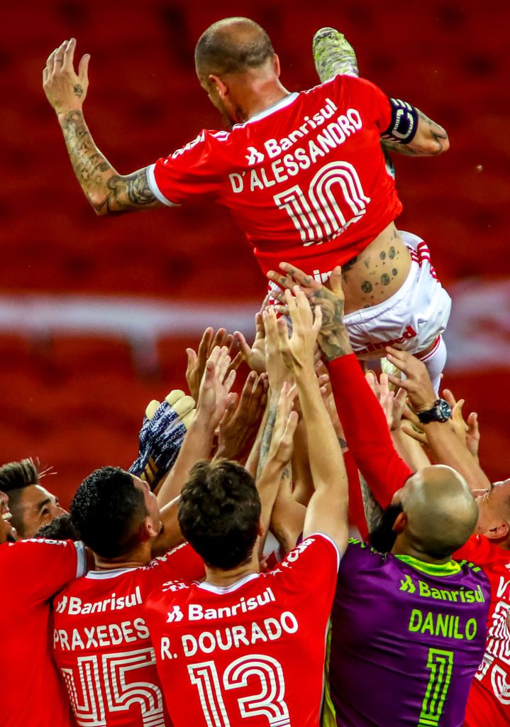 2020 Brasileirao Series A:  Internacional v Palmeiras Play Behind Closed Doors Amidst the Coronavirus (COVID - 19) Pandemic