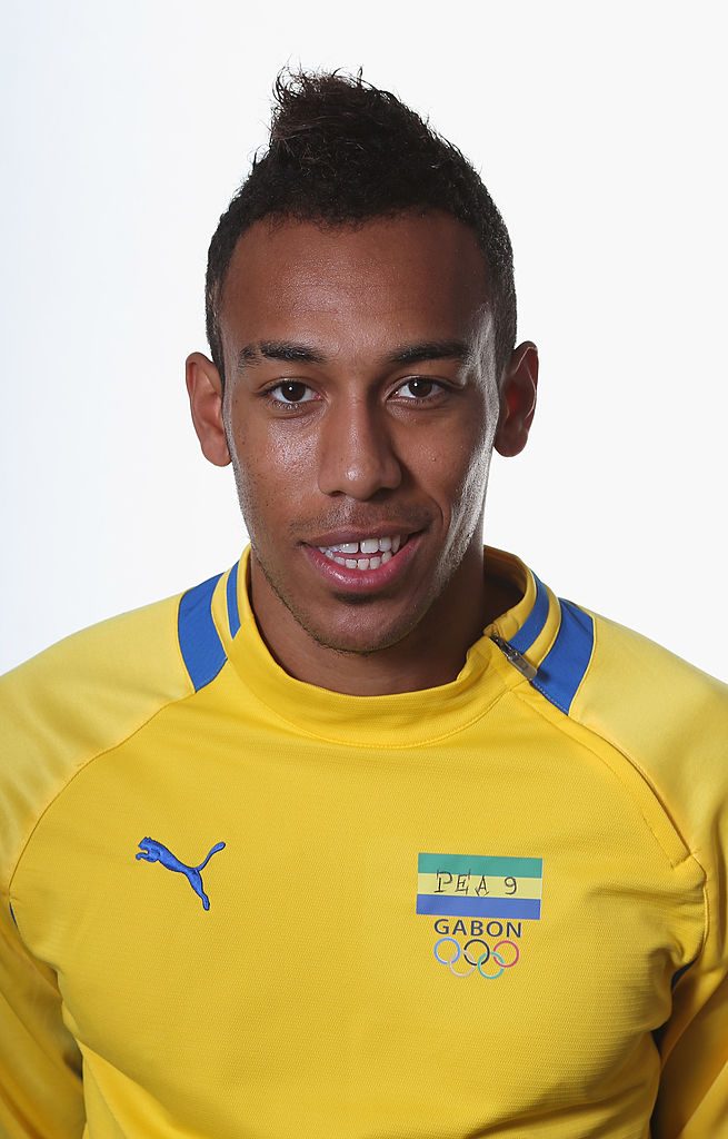 Gabon Men's Official Olympic Football Team Portraits