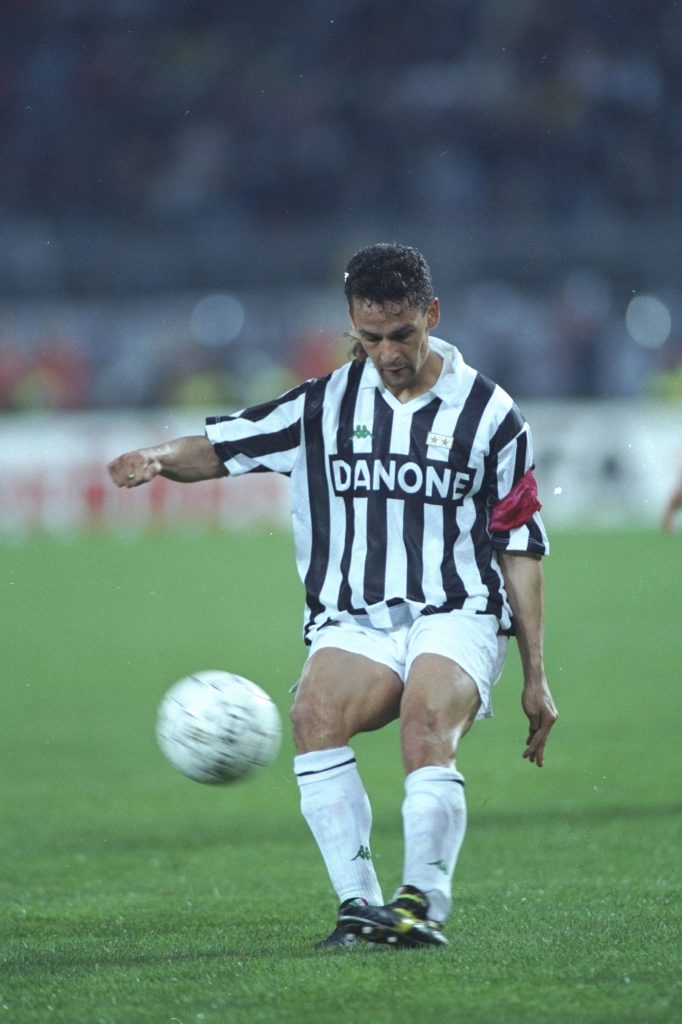 Roberto Baggio of Juventus FC