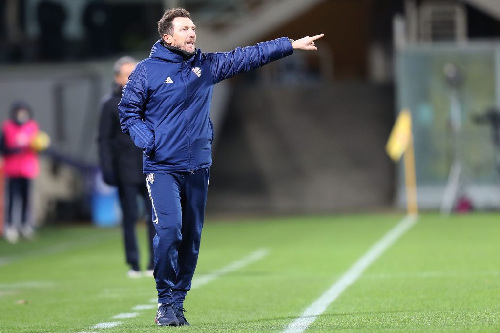 Di Francesco in conferenza stampa per del match col Genoa