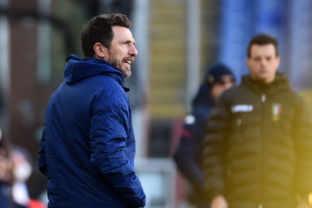 Di Francesco nel post Genoa-Cagliari