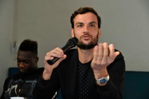 SS Lazio Players Meet School Students