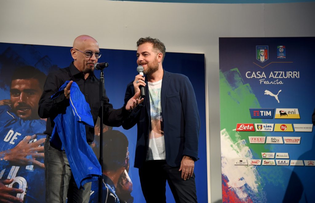 Enrico Ruggeri Performs At Casa Azzurri